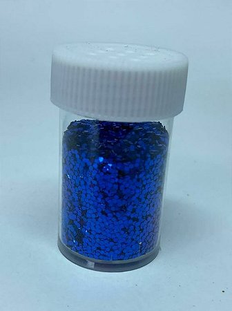 Decoração Lantejoulas Azul