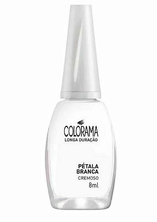 Esmalte Colorama Cremoso Pétala Branca