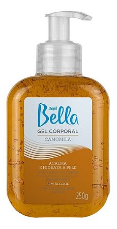 Depil Bella Gel Corporal Acalma e Hidrata a Pele Camomila 250g