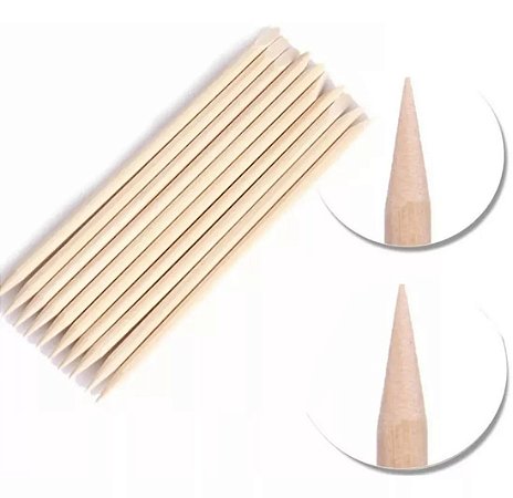 Palito Bambu Duas Pontas 100und