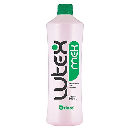Removedor De Esmaltes S/Acetona Cinco Lutex 500ml