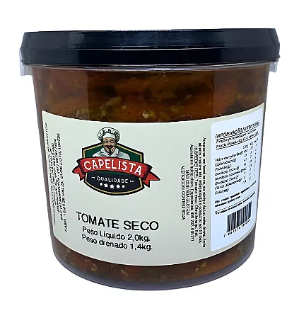 Tomate Seco Balde 2kg (1.4 Drenado)
