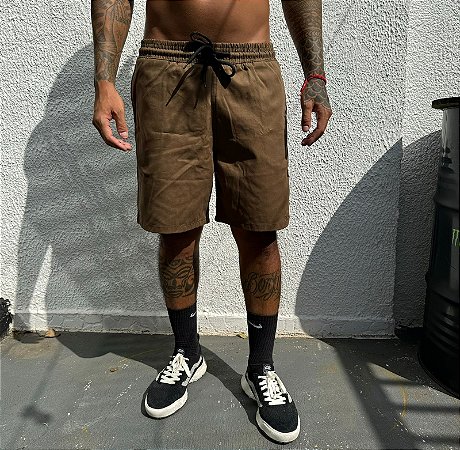 Shorts Sarja com bordado Visco
