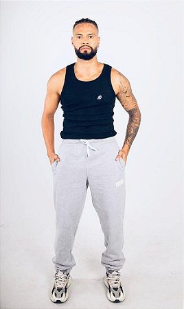 Calça jogger e moletom 2 cabos com estampa emborrachada Visco