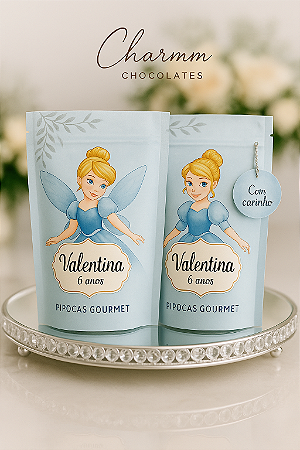 Pipoca Gourmet com Tag Personalizada – 25 unidades