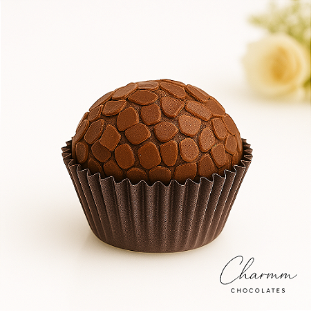 Belga Intense | Brigadeiro Gourmet de Chocolate Belga com Splits para Eventos