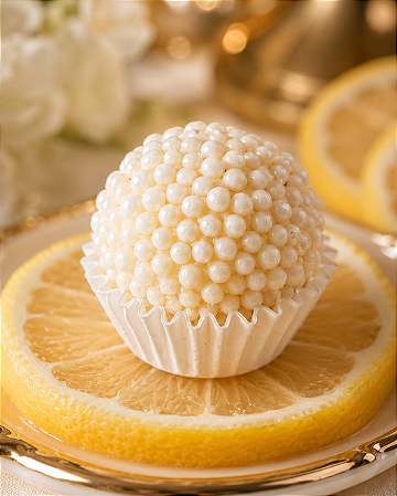 Citrino di Charme | Brigadeiro Gourmet de Limão Siciliano para Eventos Elegantes
