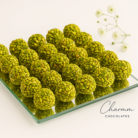 Pistacchio di Charme | Brigadeiro com Pistache Inteiro Tostado