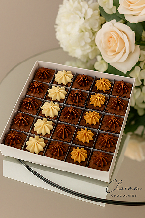 Mini Brownies Gourmet | Brigadeiro, Amendoim ou Limão siciliano