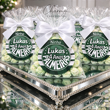 Pipocas Gourmet Personalizadas – Tema Futebol | Qualquer Time
