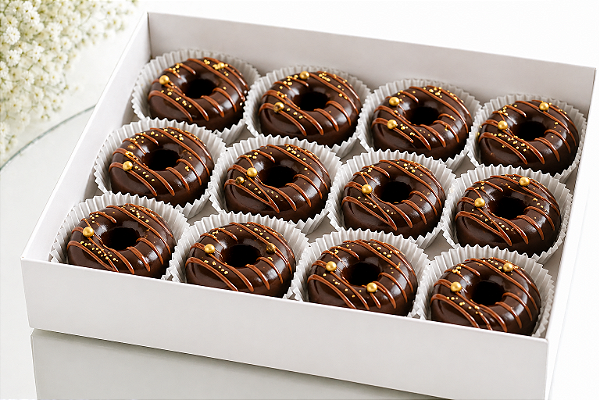 Noir Signature Charmm | Mini Donuts Gourmet Premium