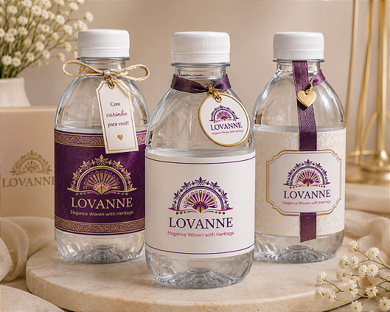 Charmm Chocolates – Mini Água Premium Personalizada para Eventos e Empresas