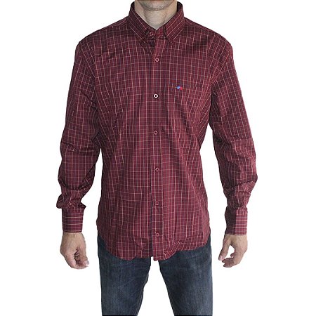 camisa manga longa country