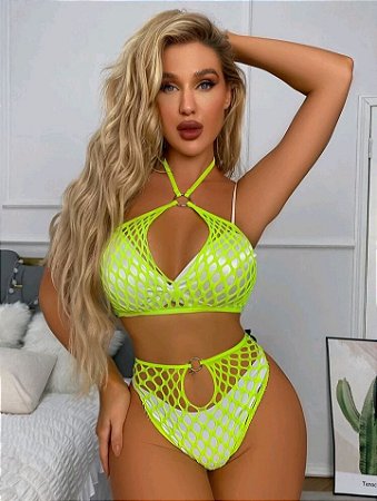 Conjunto sexy arrastão