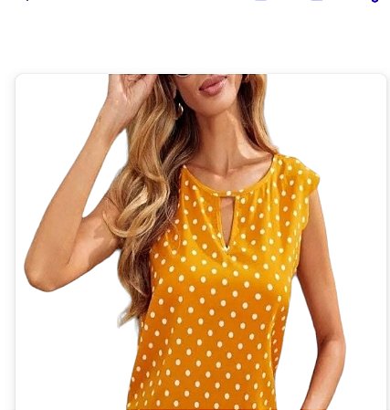 Blusa De Bolinhas Scallop Boho
