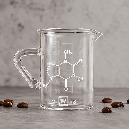 Caneca Becker 150 ml — Molécula Cafeína