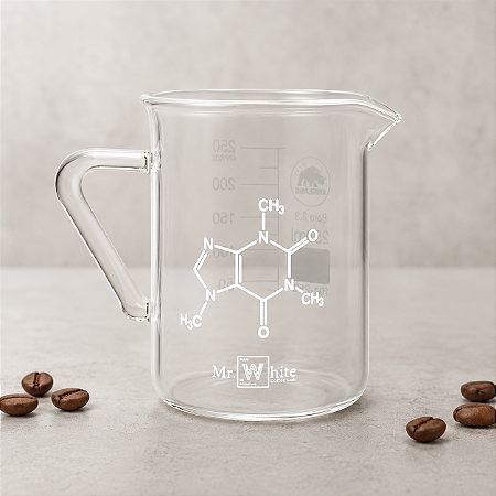 Caneca Becker 250 ml — Molécula Cafeína