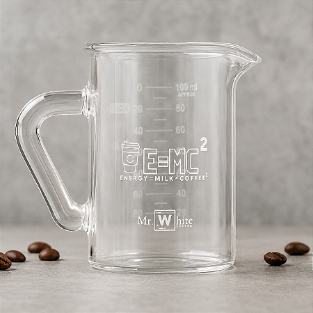 Caneca Becker 100 ml — E = mc²