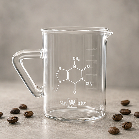 Caneca Becker 100ml - Molécula Cafeína