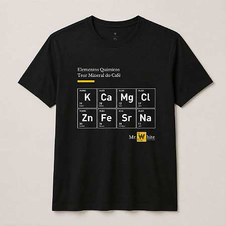 Camiseta - Teor Mineral do Café