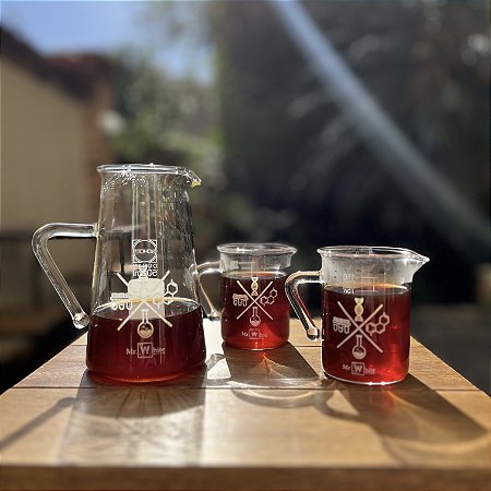 KIT LAB TIME - Jarra 500ml + 2 Canecas becker's 150ml