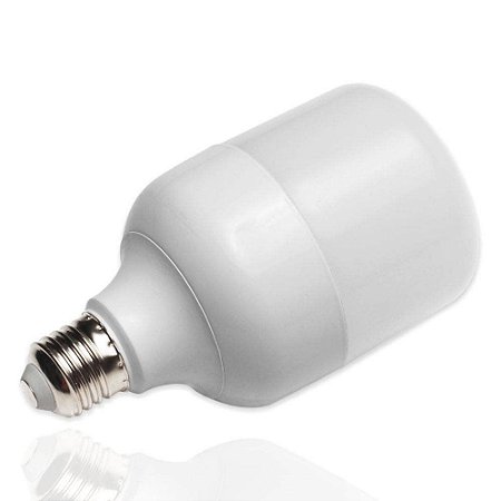 Lâmpada LED 30W 2400 Lumens Bulbo Alta Potência Bivolt Econômica 6500K Branco Frio E27 (1 Ano de garantia)