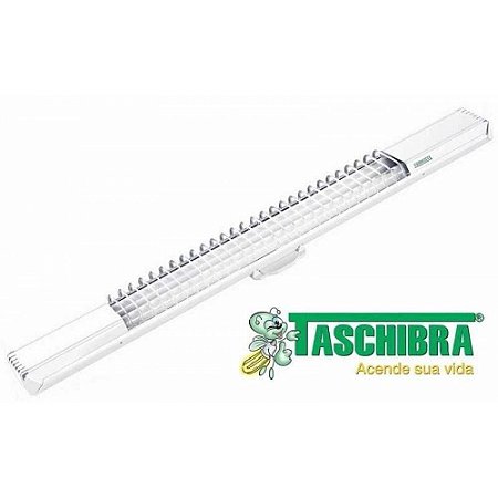 Luminária led Lumifacil 2x 18W Branco Frio 6500k Bivolt 1,20mt - 1 Ano de Garantia