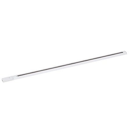 Trilho Eletrificado 1 metro Branco para Spot Led Avant Elegance Sobrepor Alumínio - 1 Ano de Garantia