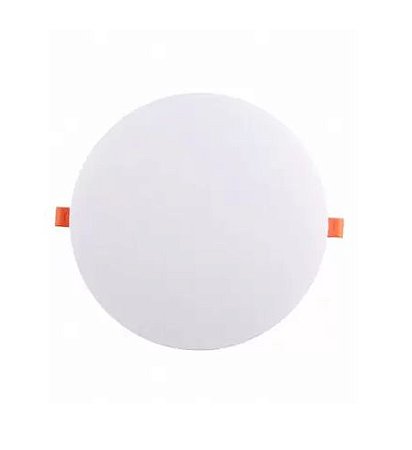 Painel Plafon Led Borda Infinita Redondo 9w 9x9 Bivolt Avant Flat 4000K Branco Neutro 900lm - 2 Anos de Garantia
