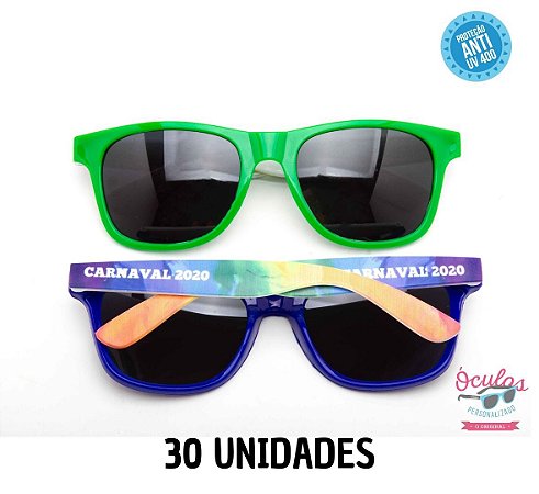 Óculos Personalizado Multicolor -       30 unidades