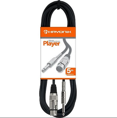 Cabo Microfone Blindado 5m Canon Xlr P10 Hayonik