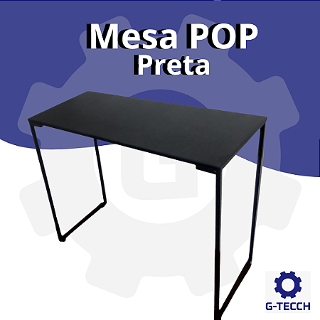 Mesa Industrial Básica Multiuso Preta