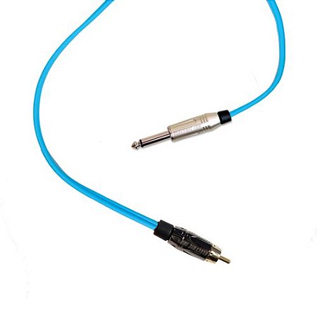 Clip Cord RCA - Electric Ink - Azul Bebê