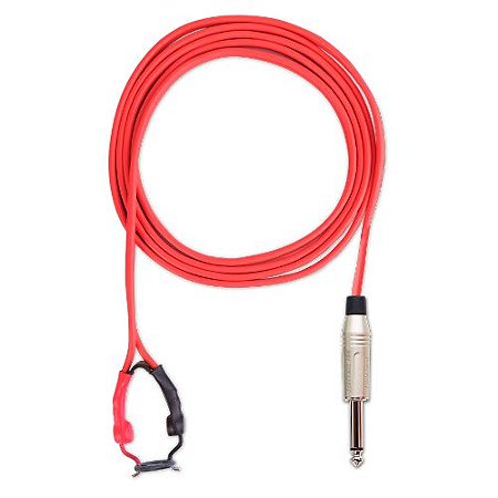 Clip Cord Convencional Pro - Electric Ink - Vermelho