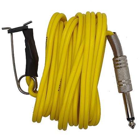 Clip Cord Convencional - New Fontes - Amarelo