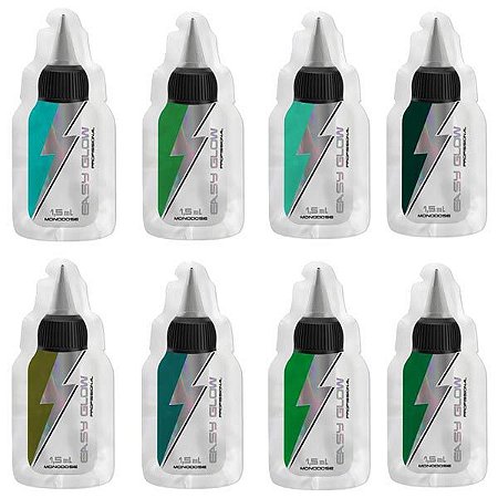 Easy Glow - Electric Ink - 8 Tons Verdes Monodose