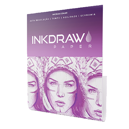 Papel para Decalque - InkDraw Paper A4 - 50 folhas