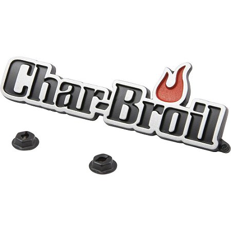 Logo Char-Broil p/ Tampa de Churrasqueira