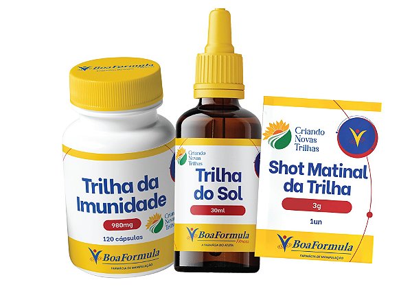 Combo Matinal da Trilha - Composto por 3 Suplementos