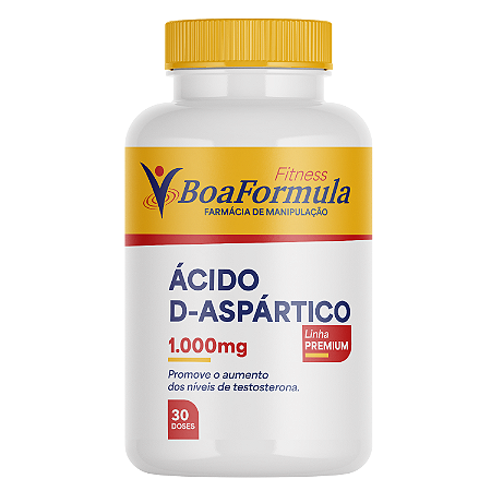 Ácido D-Aspártico 1.000mg 30 doses