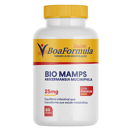 Bio MAMPs Akkermansia Muciniphila 25mg 60 doses