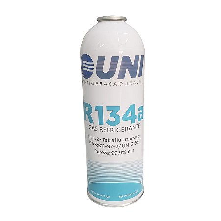Gás R-134a em Lata de 750g - Uni