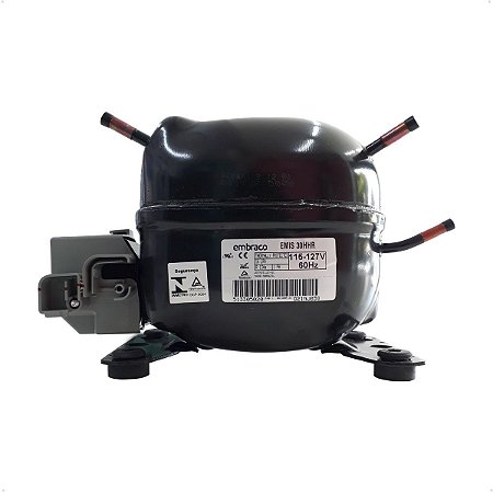 Compressor Embraco 1/10 R134a 110v - EMIS30HHR