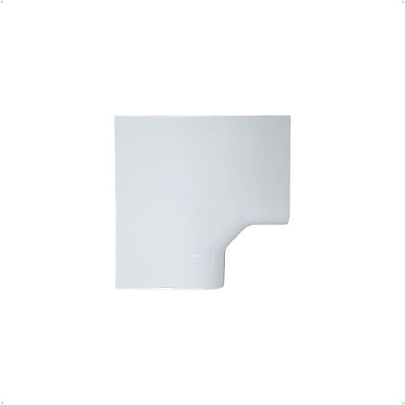 Curva Angulo Interno Sobrepôr Canaleta CB80CI - 116 x 116 x 85mm