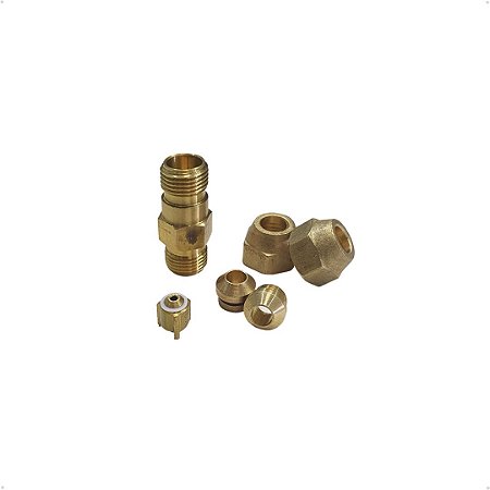 Kit Pistão 0,128'' + Corpo Acurator + Porca + Retentor 3/8''