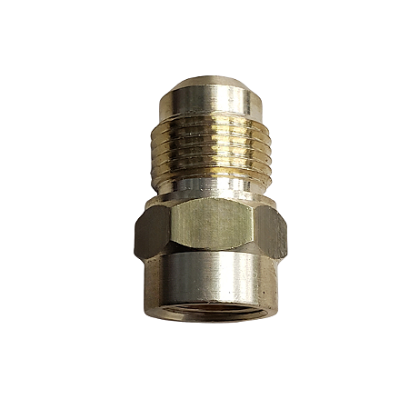 União Redução Latão - 3/8 Sae Fêmea X 1/4 Sae Macho