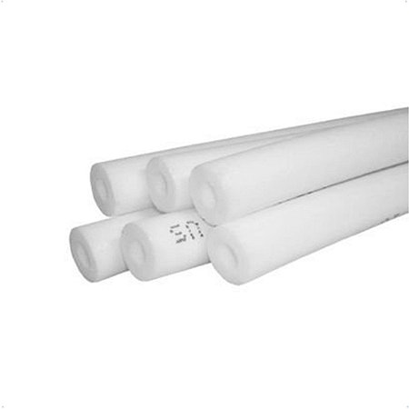 Kit 2 Peças Tubo Esponjoso Blindado Branco 1 1/8 2m