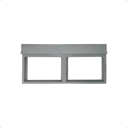 Moldura Freezer Horizontal Metalfrio CD480 - 133x63cm