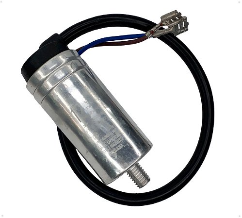 Capacitor De Marcha Permanente 12uf 250v Alumínio com Fios