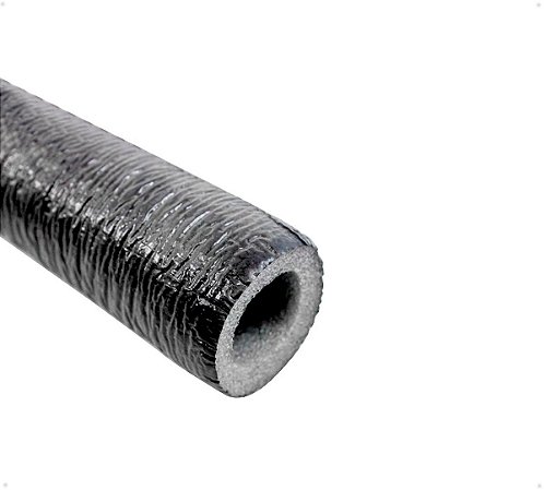 Kit 4 Tubos Esponjosos Blindados Preto/Cinza - 3/4" x 10mm